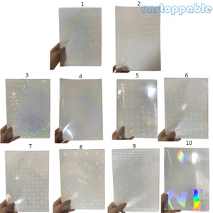 Un * lớp phủ trong suốt cán vinyl a4 kích thước self-adhesive film