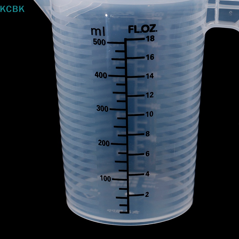 Kc 100 / 250 / 500ml bình nước bột nhà bếp nướng trong suốt có nắp bk