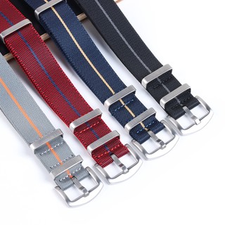 Dây Đeo Bằng Nylon Chất Lượng Cao Cho Đồng Hồ Quân Đội Tissot 300 20 / 22mm