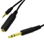 BTM 6 35mm 1 4 Inch Mono Jack Splitter Cáp Dẫn Cắm 3 5mm Nam 4Pole + 6 35mm Nữ Y Spiltter Cáp