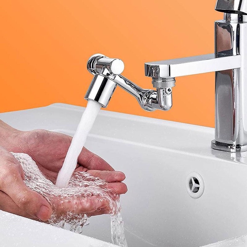 Vòi Mở Rộng Vòi Nước Đa Năng 1080° Đầu Nối Dài Vòi Nước Dạng Xoay Tiện Lợi giá rẻ