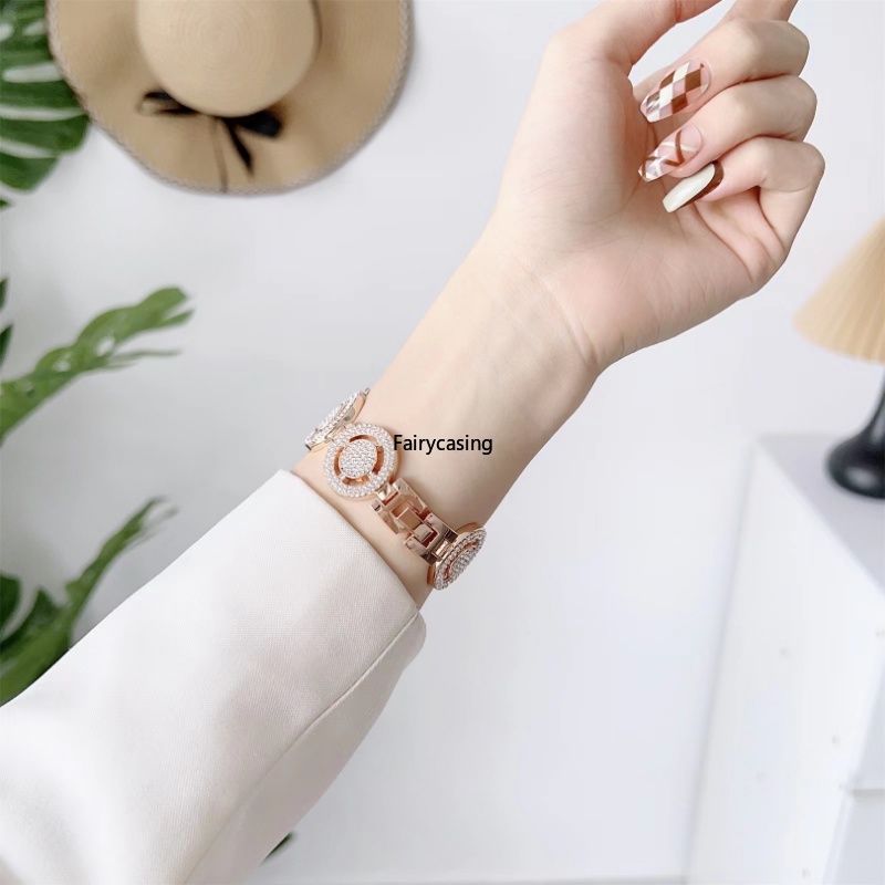 Dây Đeo Đồng Hồ Bằng Kim Loại 49mm 40mm 45 44 41 42 38mm Cho iwatch Series 8 7 SE 6 5 4 3 2 1
