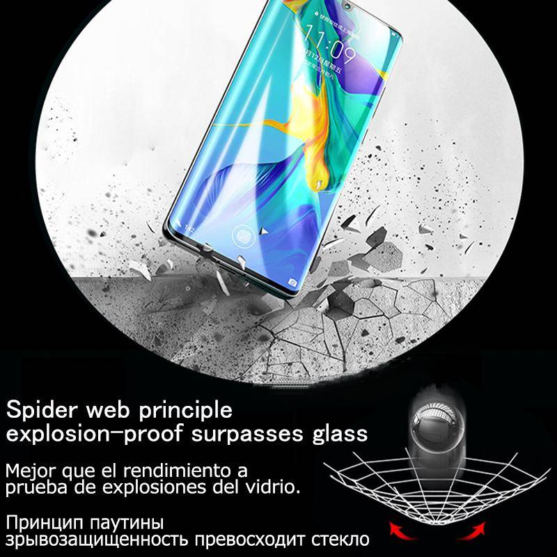 2 Chiếc Full Cover Trong Suốt Hydrogel Phim Cho Huawei Honor 80 70 60 50 20 9X 8A Pro 70 50 20 10 10X 9 Lite Chống Ánh Sáng Xanh Bảo Vệ Màn Hình Cho Honor 9N 8X MAX 8S 8C 7X 7S 7C 6X 80 GT