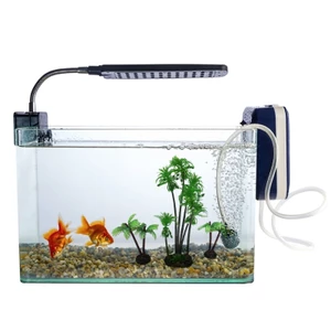 Mya Nhỏ Nhựa Cá Mô Phỏng Thực Vật Cảnh Quan Mô Phỏng Cây Nước Thời Trang Cây Nước Bể Cá Trang Trí