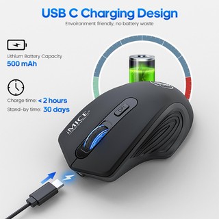 Chuột Bluetooth Không Dây Sạc USB Cho MacBook Laptop luyoo27