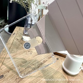 720°Ốp Bảo Vệ Máy Tính Bảng Bằng Acrylic Cứng Siêu Mỏng Cho iPad Pro 11 2022 4th M2 Air 5 Air 4 3 2 1 10th 10.9 10.2 9th 8th 7th 9.7 6th 5th Giá Đỡ