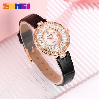 Set Đồng Hồ Đeo Tay Đính Đá Thời Trang Cao Cấp Dành Cho Nữ