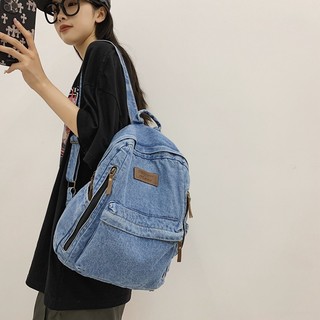 Ba Lô Denim Thời Trang Mới Cho Nam Và Nữ