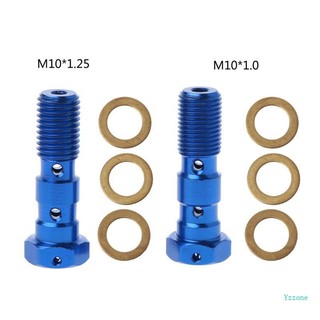 Brake Master Cylinder Oil Hose Screw Universal Tube Screws Bolts for Motorcycle