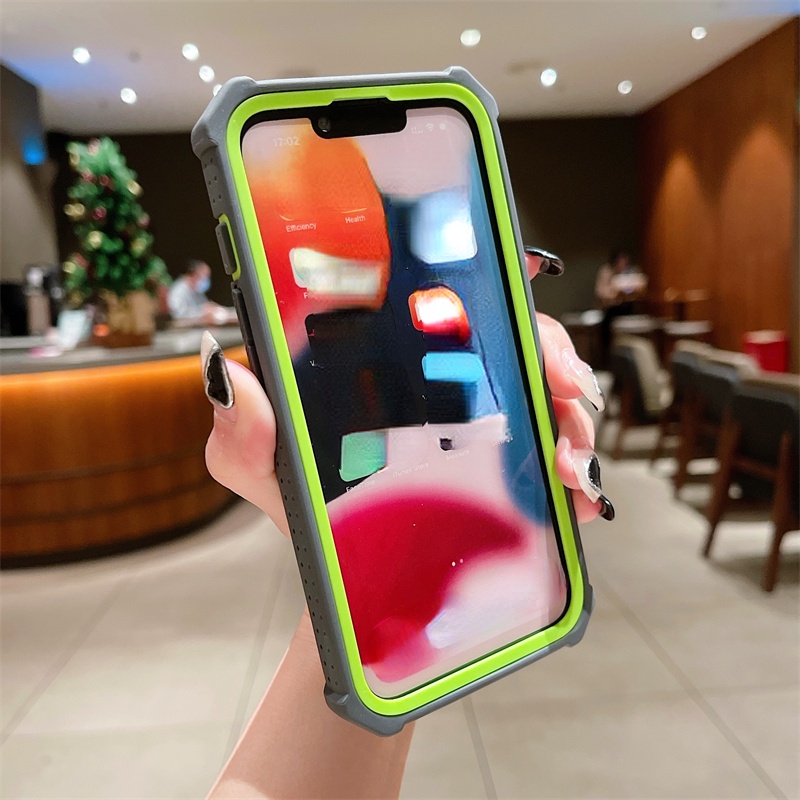 Ốp lưng chống sốc mạnh S26 S25 Note 10 Plus 20 Ultra 2 trong 1 cho Samsung S24 S23 S22 S21 S20 ULTRA PLUS Vỏ cứng PC