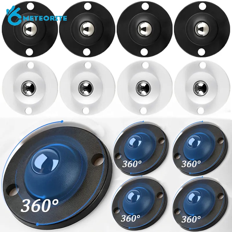 1 / 4 Bánh Xe Ròng Rọc Mini Xoay 360 Độ Nhiều Kiểu Dáng Để Di Chuyển Đồ ...