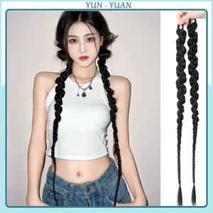 Tóc Giả Thắt Bím Đuôi Ngựa Thời Trang Hàn Quốc Cho Nữ