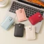 Ví đựng thẻ Mini IAPPORTUNIA, nhiều lớp giấu 5 túi đựng thẻ ID, Thẻ công sở bằng da PU loại kéo ra thời trang dành cho nữ