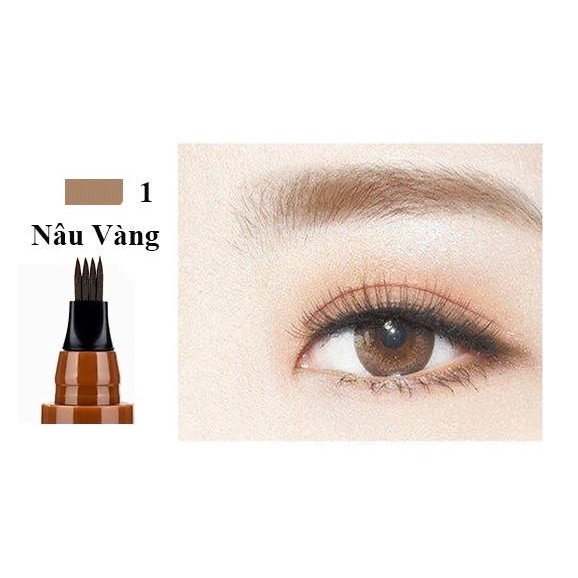 Bút Chì Kẻ Mày Phẩy Sợi 4D Suake Giúp Lông Mày Đậm Và Đẹp