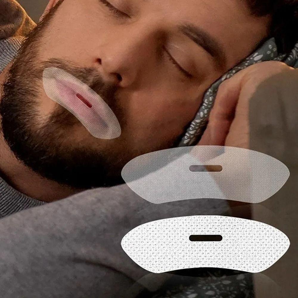 NKSFX 30 Băng Dán Hỗ Trợ Ngủ Miệng, Vải Không Dệt Thoáng Khí, Hỗ Trợ Ngừng Ngáy, Chăm Sóc Giấc Ngủ Dễ Dàng Cho Trẻ Em & Người Lớn