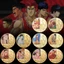 Slam Dunk Anime Sưu Tập Kim Loại Đồng Xu Kỷ Niệm Bộ 10 Trong Hộp Quà Tặng
