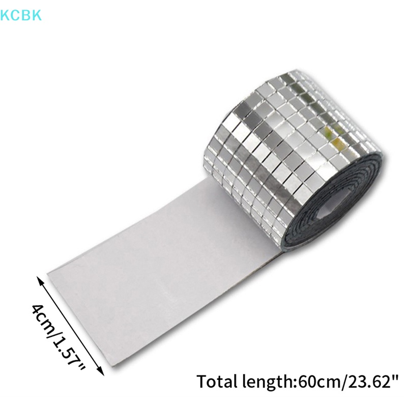 Nhãn dán tường gương vuông Acrylic DIY