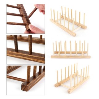 SOULSPACE Giá đỡ bằng gỗ Khay đẹp Cốc sấy kệ