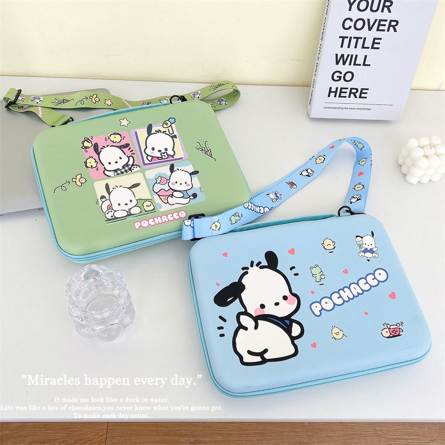 Túi Da PU Đựng Laptop Chống Thấm Nước Họa Tiết SpongeBob Dễ Thương Kích Thước 11-13 "