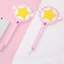Túi đựng thẻ DUSKGLOW Star Magic Wand, có cánh Vỏ thẻ Anime, Cosplay Da PU Thẻ dễ thương Xe buýt Thẻ tàu điện ngầm