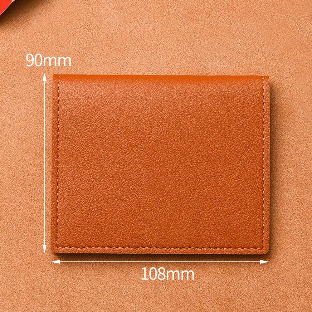 Hộp đựng thẻ CPINCP, Thẻ ID ngân hàng da PU chống từ tính, Túi đựng thẻ tín dụng siêu mỏng và mỏng đơn giản