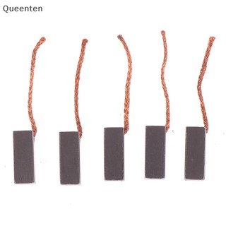 Queenten 10 cái 8 * 8 * 20mm chổi than cho máy sưởi ô tô quạt thổi air-blower qt