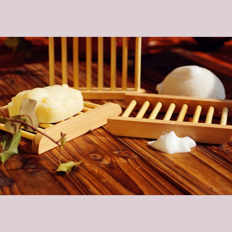 Hộp xà phòng gỗ handmade, khay đựng xà phòng nổi bật, giá để đồ