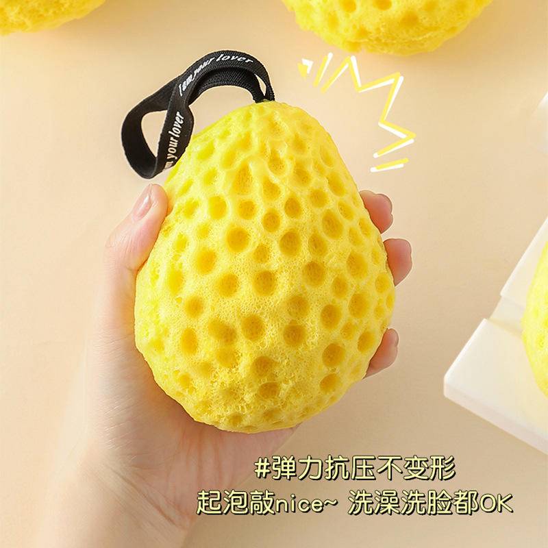 Bông Tắm Tạo Bọt Mềm Mại Hình Tổ Ong Nhật Bản Chà Lưng Tẩy Tế Bào Chết Toàn Thân Dùng Trong Phòng Tắm