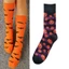Tất Lễ Hội Halloween Cotton Sáng Tạo với Hình Bí Ngô và Mắt Cá