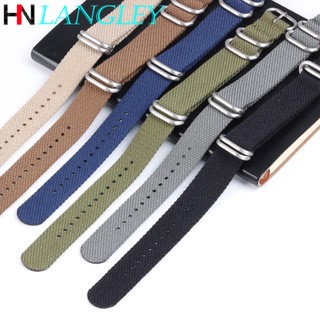 Dây Đeo Đồng Hồ Bằng Nylon Cotton Mềm Chất Lượng Cao 20mm 22mm