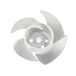 Plastic Fan Blades 4 Leaves for Hairdryer Motor Desk Fan Blades Transparent