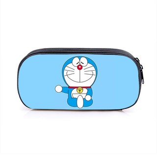 GC9 Doremon Hoạt Hình Dễ Thương Hộp Đựng Bút Một Lớp Học Sinh Hộp Đựng Văn Phòng Phẩm Hộp Dung Tích Lớn Cá Tính C