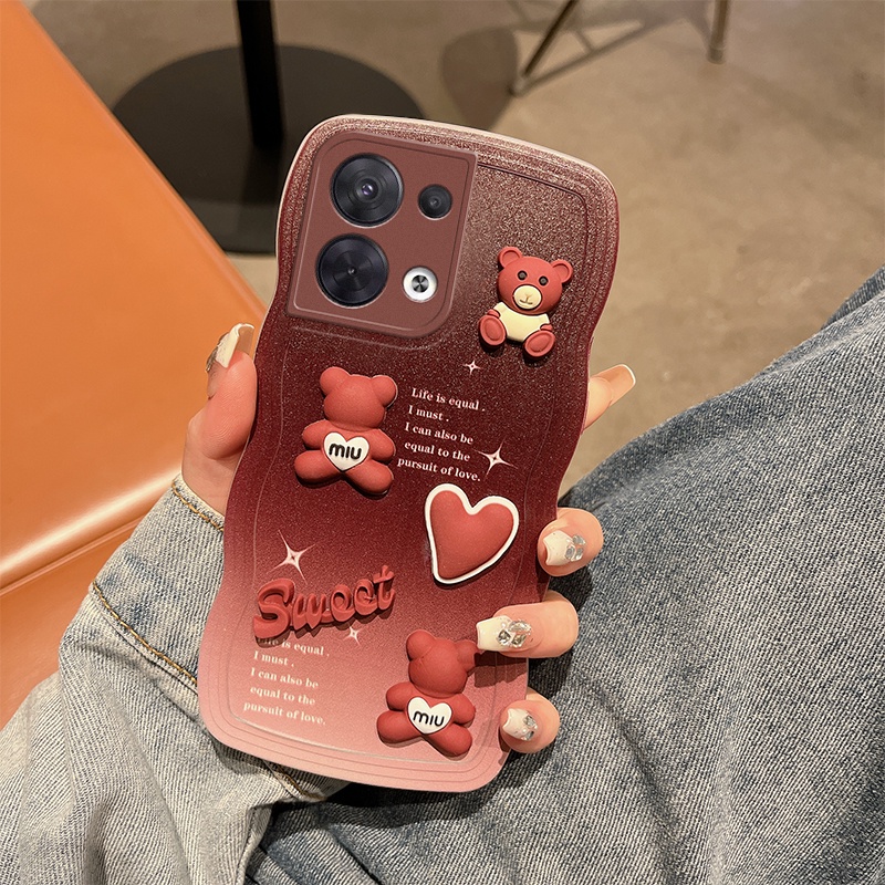 ốp lưng OPPO Reno 8 Ốp Điện Thoại tpu Mềm Hình Hoạt Hình 3D Cho OPPO Reno 8 OPPO Reno8 4G Reno8 5G MMX