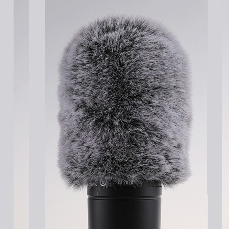 [3C] Micro Lông Kính Chắn Gió Muff Micrô Vỏ Gió Vỏ Micro Mờ Micrô Bật Lọc Cho AT20