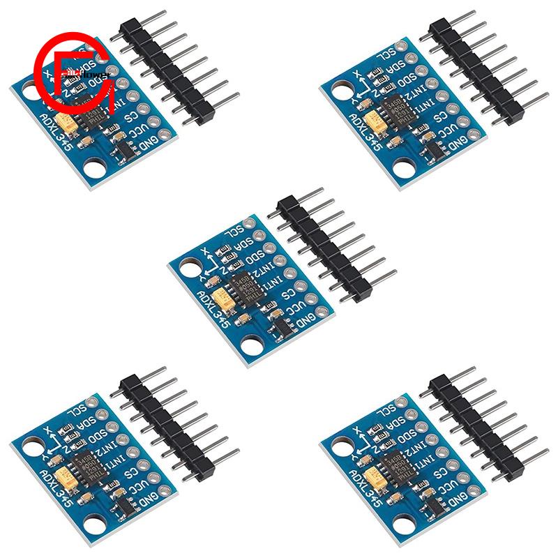 5 cái GY-291 ADXL345 Mô-đun nghiêng tăng tốc kỹ thuật số 3 trục cho ...