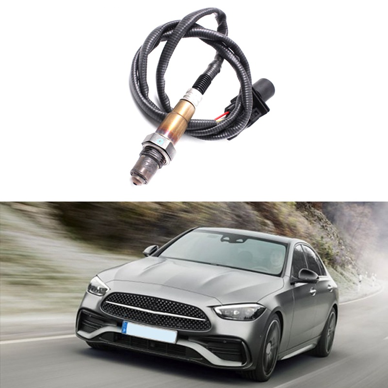 Cảm Biến Oxy 5 Dây Màu Đen Cho Mercedes Benz W203 C180 C200 1.8L 0258007161 0025401817