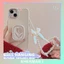 Dây Đeo Điện Thoại/Airpods cung ngọc trai/bướm pha lê Xinh Xắn Chống Rơi Tiện Dụng-SN
