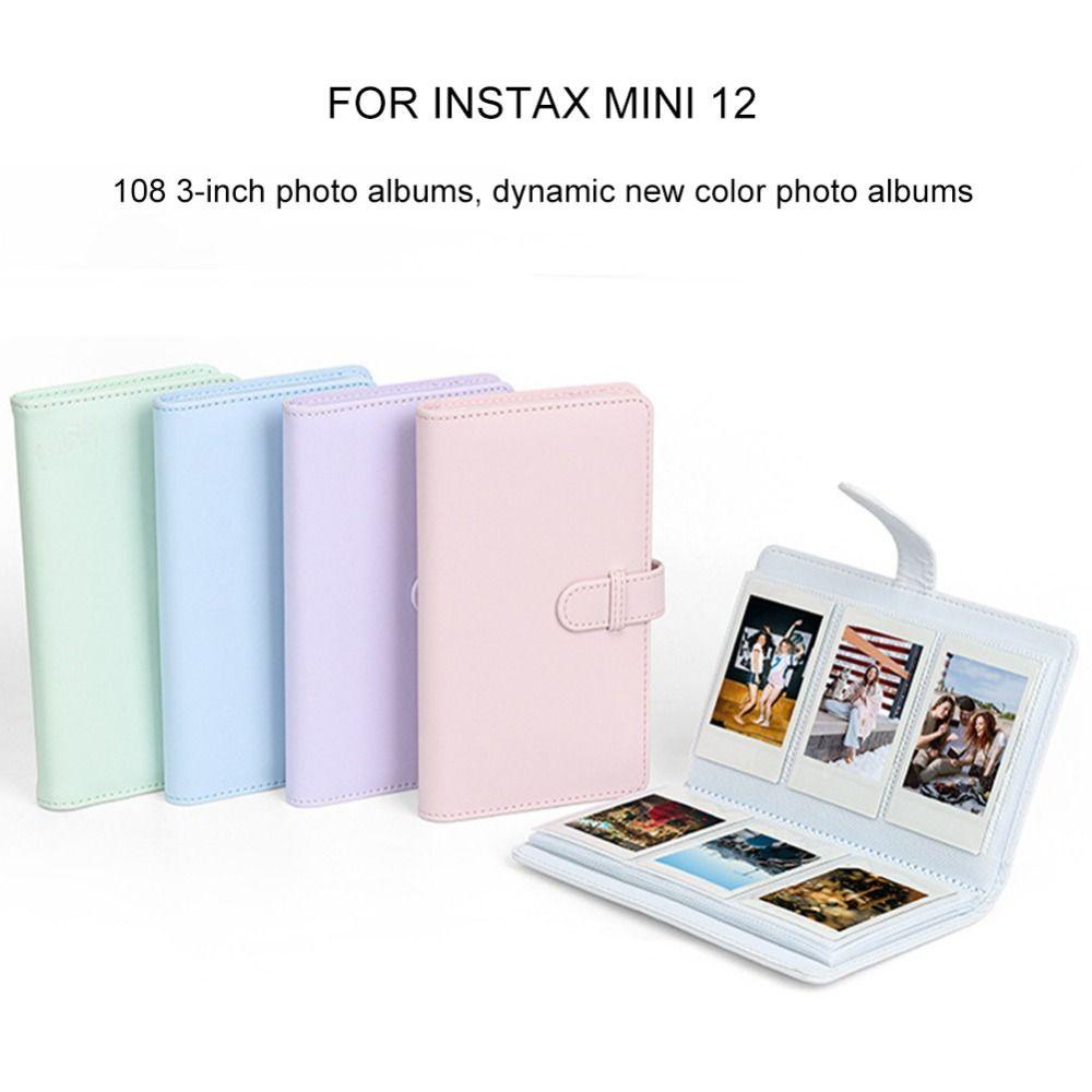 SNUGHOUSE Phim Máy Ảnh Đựng Thẻ Giấy Ảnh Lưu Trữ 108 Túi Cho Fujifilm Instax mini 12