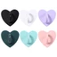 DELMER 2 Chiếc Ốp Lưng Điện Thoại Dính Kawaii Cầm Điện Thoại DIY Ốp Lưng Điện Thoại KPOP Móc Khóa Kim Loại Trái Tim Nhẫn