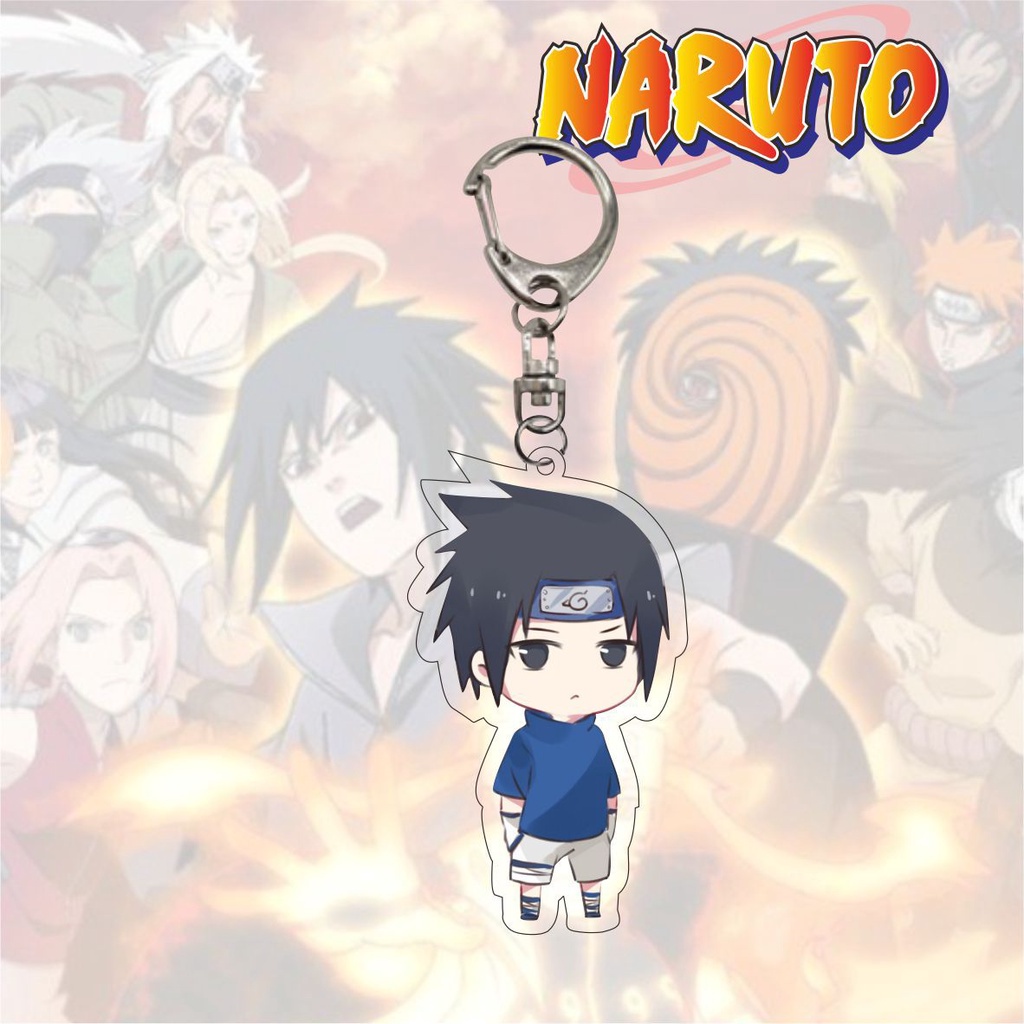 Móc Chìa Khóa Hình Anime Naruto Bằng Acrylic Dễ Thương