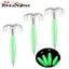 1 Mồi Mực Giả Câu Cá Phát Sáng Trong Đêm 12 / 16 / 25 / 35g