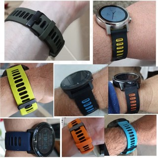Dây Đeo Bằng silicone 22mm 20mm Cho garmin forerunner 265 965 255 255m 245 645 158 55 / venu 2 plus / vivoactive 4 3 / venu sq 2
