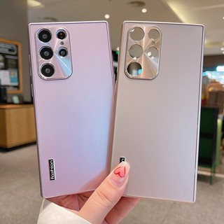 Ốp Điện Thoại PC Cứng Siêu Mỏng Mạ Viền Dành Cho Samsung Galaxy S23 S23 + S22 S22 + Plus Ultra