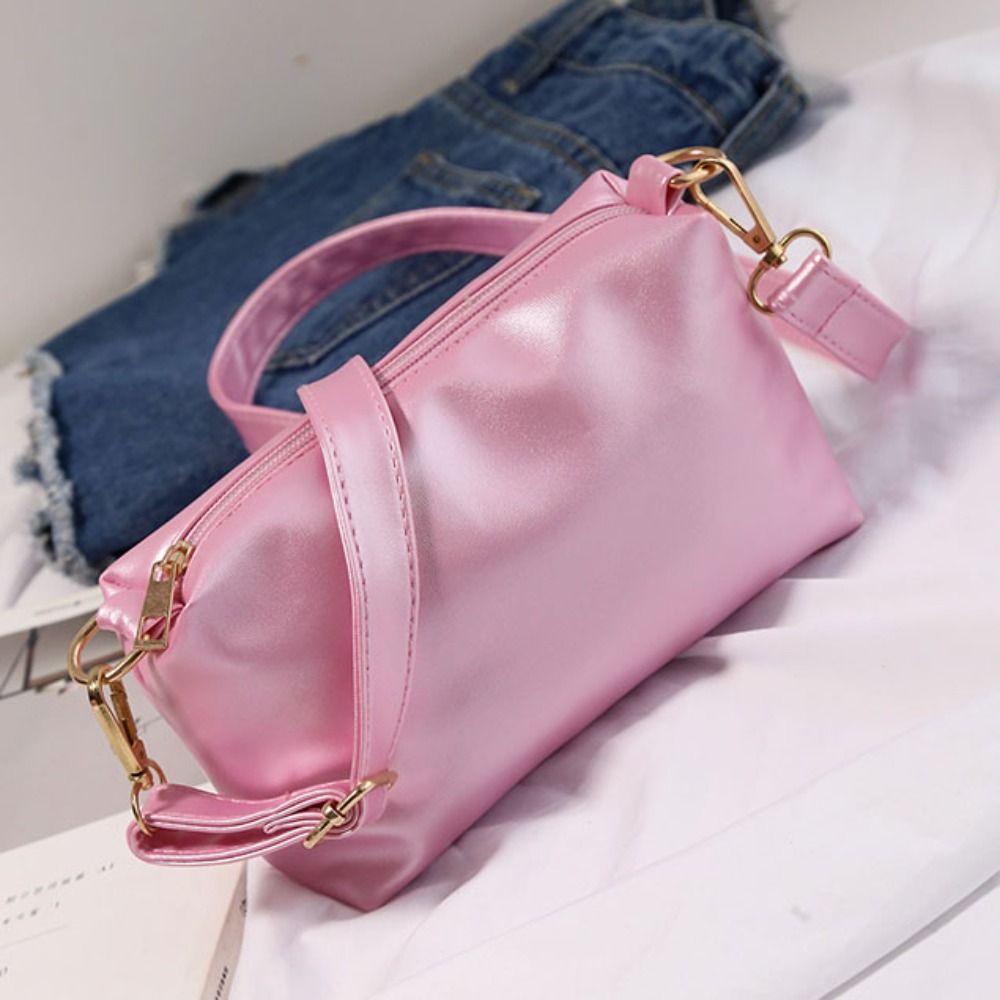 Túi xách vuông HOBBYIN, Túi đeo chéo có dây đeo có thể điều chỉnh dung tích lớn, Túi thạch trong suốt PVC thời trang mùa hè