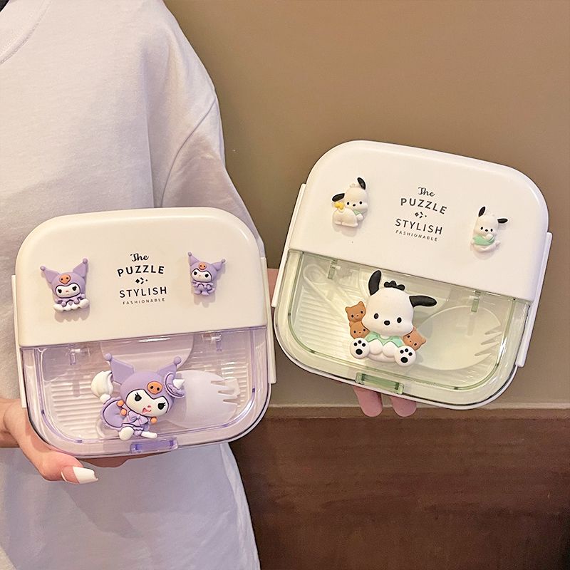 Hộp cơm Cách Nhiệt Phong Cách Nhật Bản Tiện Dụng Mang Theo Dã Ngoại Hộp cơm trưa cách nhiệt Kulomi  hộp bento cho học sinh  Hộp bento kiểu Nhật  Hộp cơm trưa  Hộp bento  Picnic hộp  Lò vi sóng cầm tay giữ tươi hộp ăn cho nhân viên văn phòng
