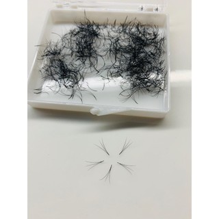 Mi fan 3D LASHES SUPPLY độ cong C -CC - D, độ dày 0.07 (1 hộp 1000 fan) mi volume 3d, (keo nối, uốn mi, dụng cụ nối mi)