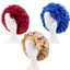 BORAGETE Silk Nightcap, Satin Có Mũ Ngủ Đầu, Mũ Chăm Sóc Tóc Băng Đô Rộng Turban Bonnet Beanie Nữ Trẻ Em