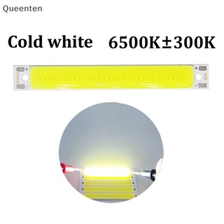 Queenten Bán chạy 3V 3.7V 60mm 8mm LED COB Strip 3W Ấm Lạnh Trắng Xanh Đỏ COB Nguồn sáng LED cho đèn làm việc DIY QT