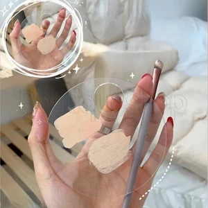 Dụng cụ vẽ móng trang điểm / hình con bướm màu nước tấm bột màu / bảng trang điểm nền chuyên nghiệp / son môi bóng mắt acrylic khay hỗn hợp / phụ kiện làm móng