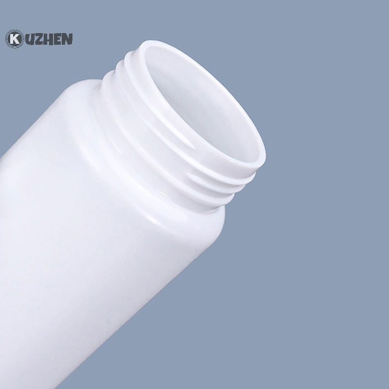 Kuzhen viên nang nhựa rỗng màu trắng chai đựng thuốc vitamin 20ml-200ml nóng
